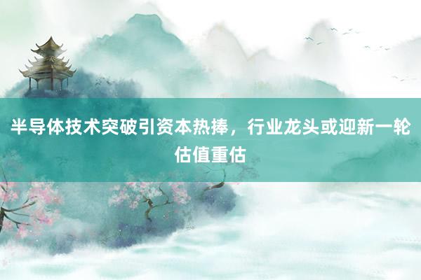 半导体技术突破引资本热捧，行业龙头或迎新一轮估值重估